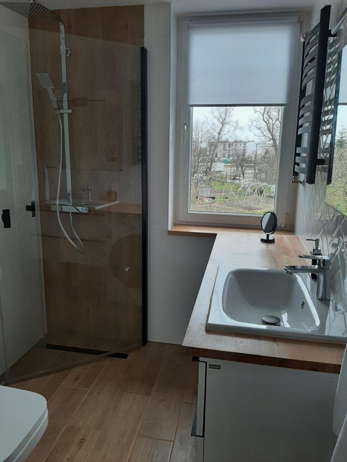 Apartament - 3 Pokojowe Dwupoziomowe Mieszkanie Z Ogrodem Krokowa Exteriör bild